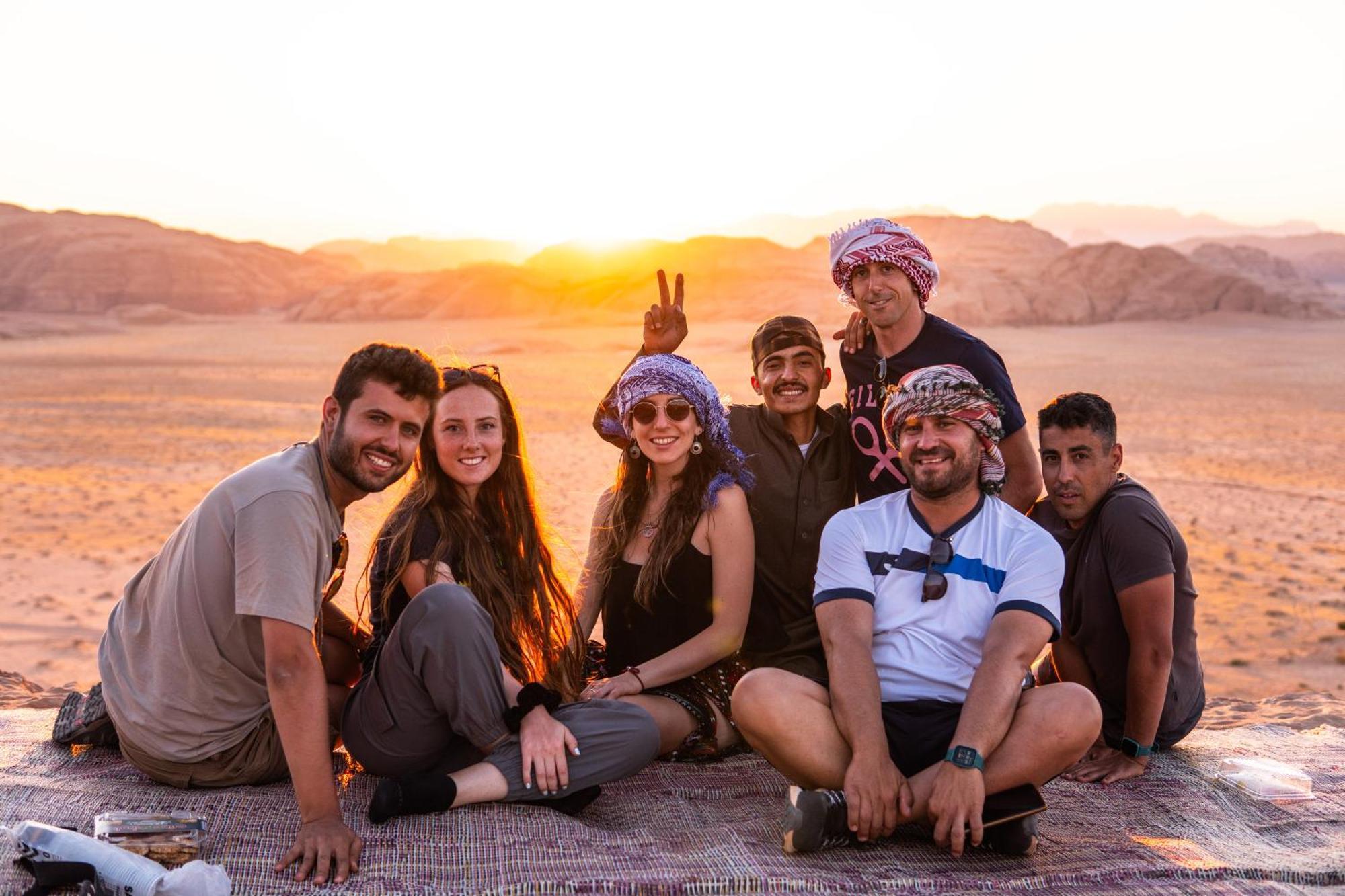 ホテル Bedouin Nights Camp ワディ ・ラム エクステリア 写真